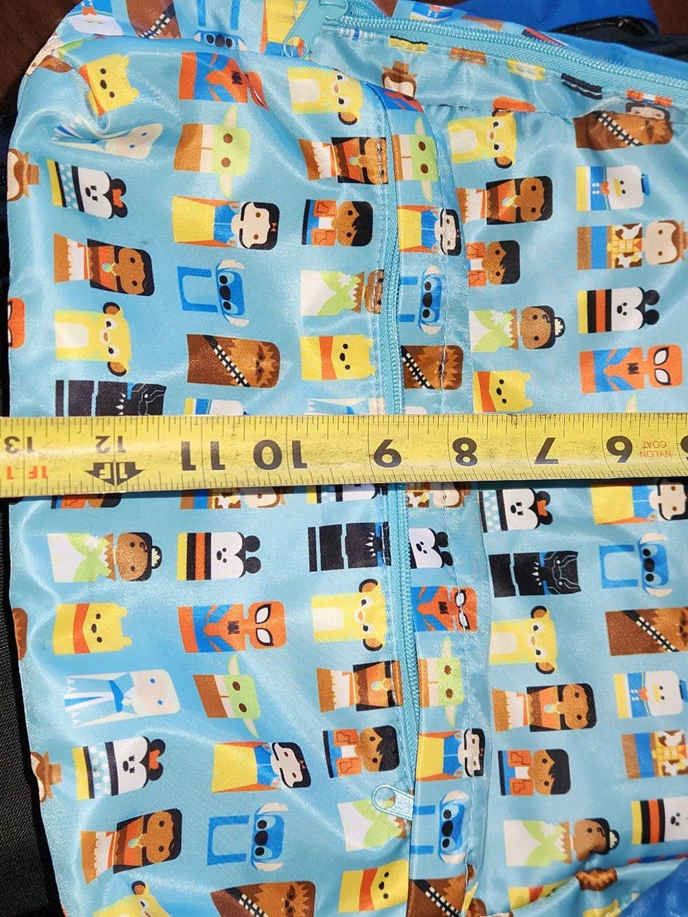 Disney Kids Light Blue Character Print Backpack
